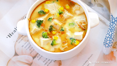 豆腐蒸蛋  宝宝辅食食谱成品图