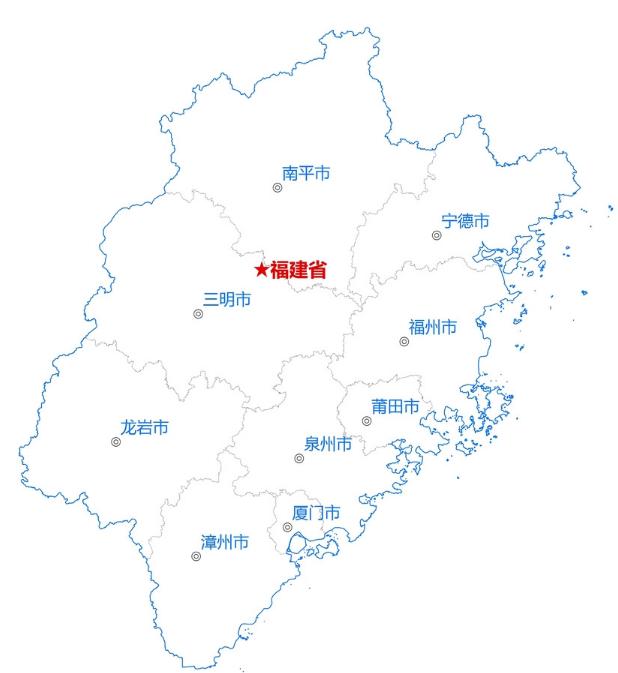 福建省各地市地域面积排行榜